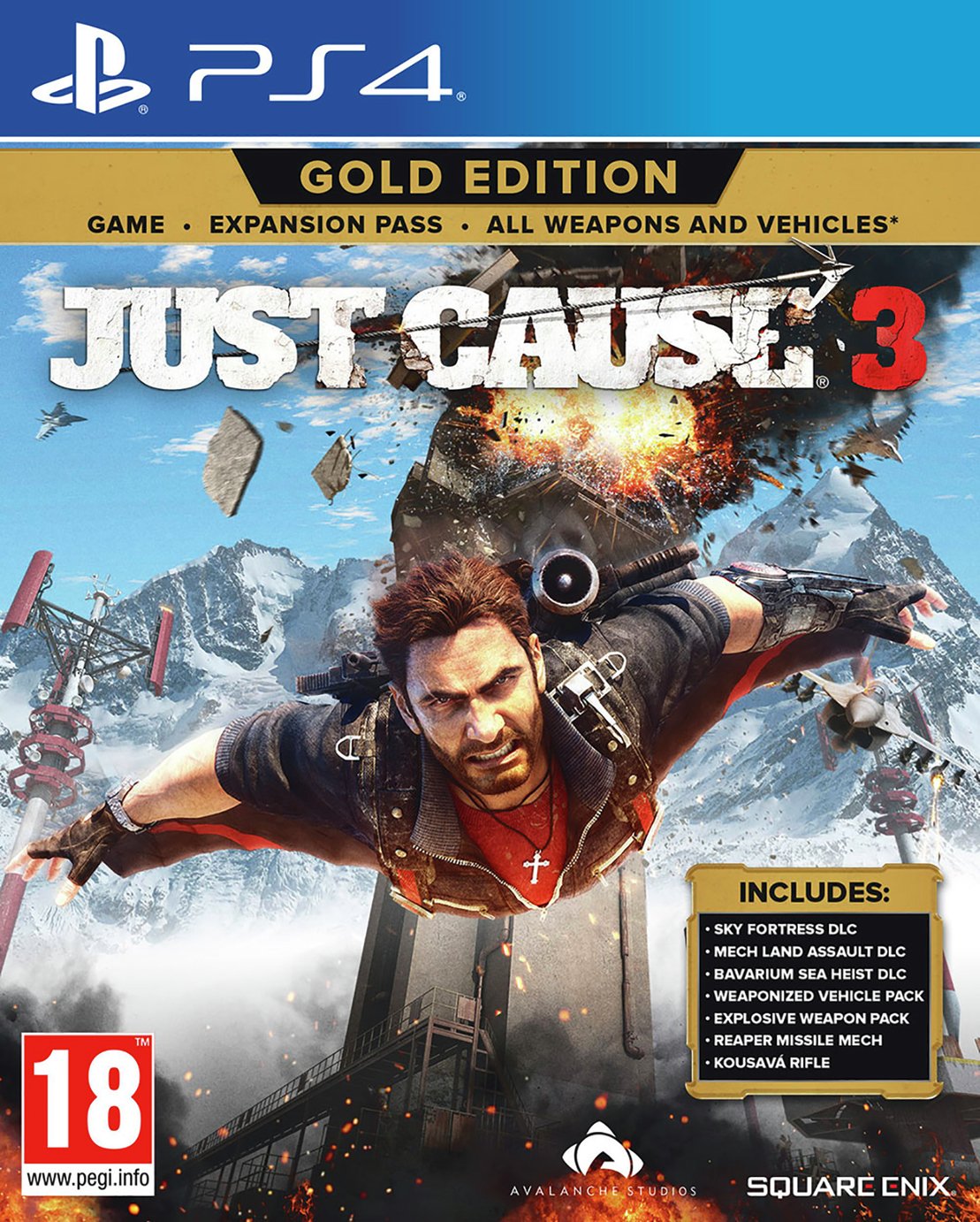 Управление just cause 3 на ps4