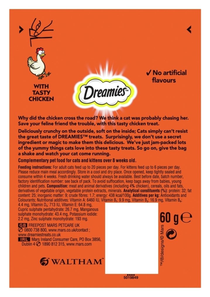 Dreamies Cat Treats Variety Snack Box 12 packs Review