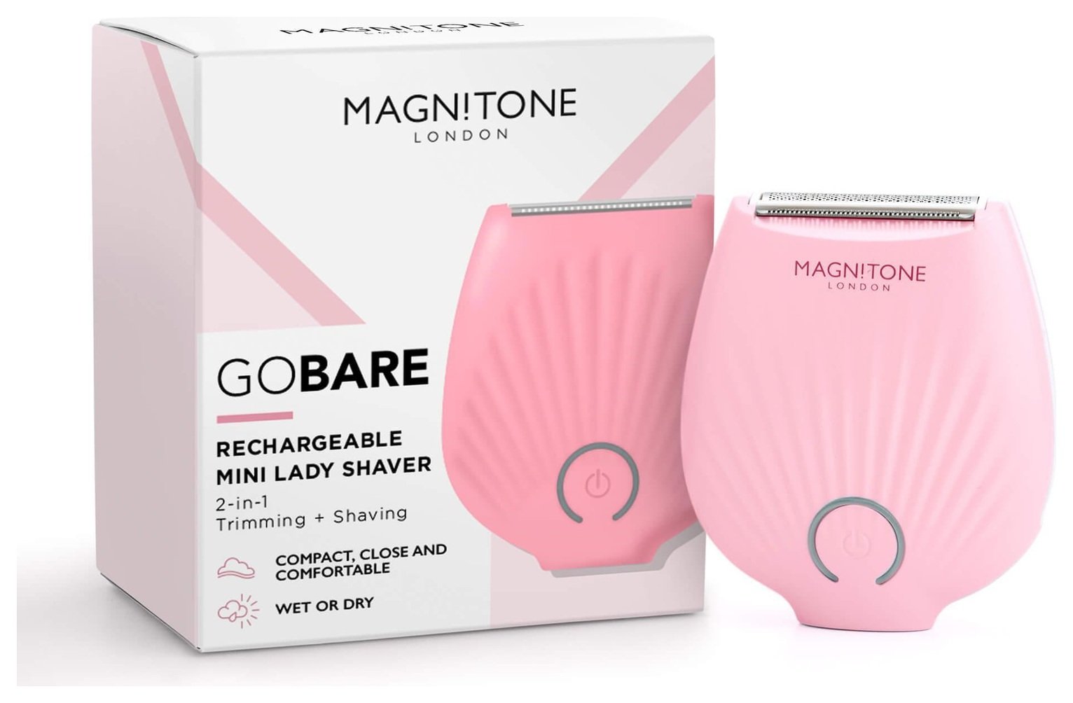 Magnitone GoBare! MLS01PP Rechargeable Lady Shaver Reviews