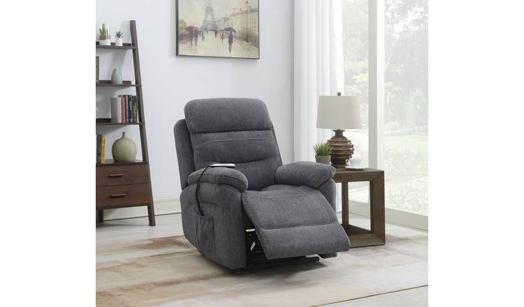 Sofa Source Callista Lift & Rise Recliner Chair - Dark Grey