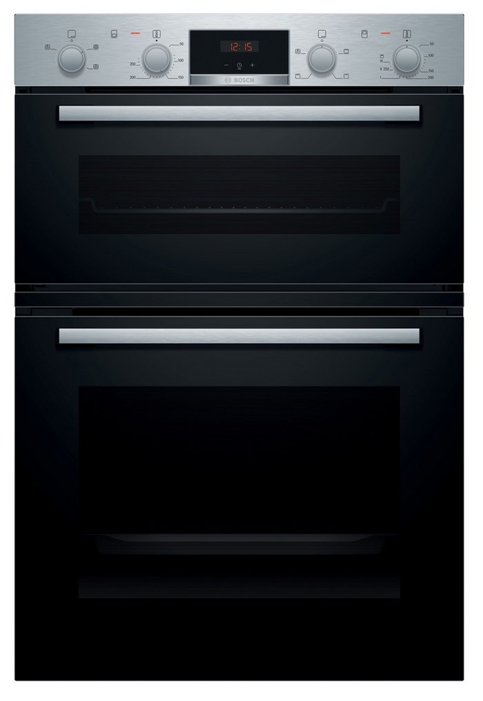 Bosch built-in stainless steel double oven