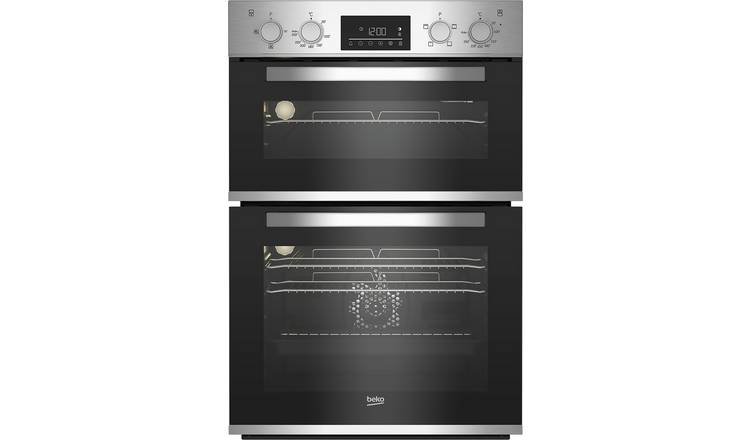 Beko BBADF22300X Built In Double Electric Oven - S Steel