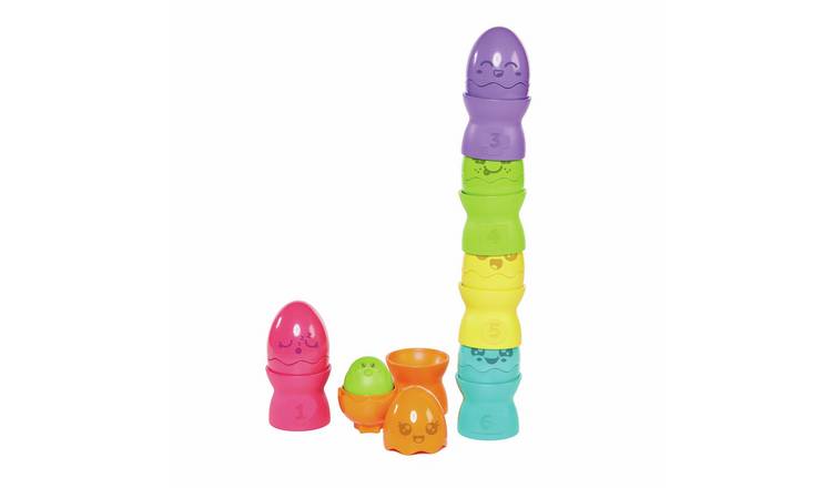 Tomy Hide & Squeak Egg Stackers