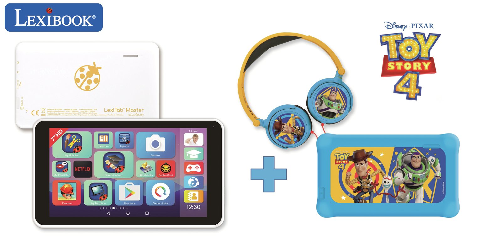 Lexibook 7inch Lexitab Toy Story 4 with Pouch and Headphones Review