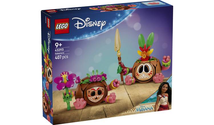 LEGO Disney Moana Kakamora Building Toy with Flowers 43293 PREORDER