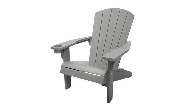 Keter Alpine Adirondack Resin Chair - Grey
