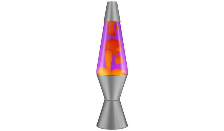 Lava 17in Radiance Lamp - Orange & Violet