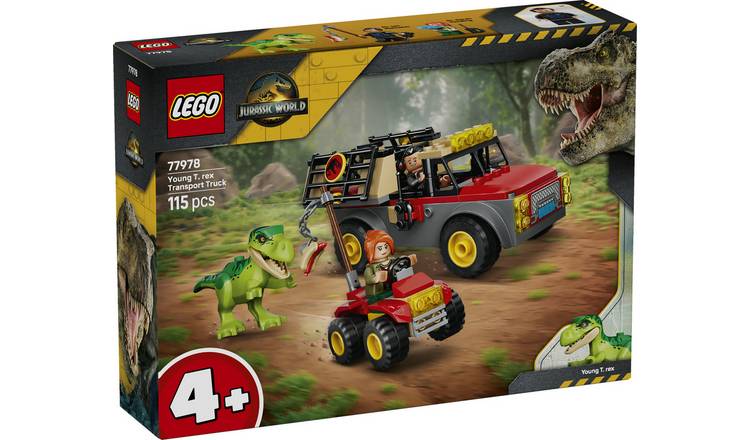 LEGO Jurassic World Young T. rex Transport Truck Toy 77978 PREORDER