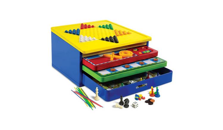Chad Valley Kids 10-in-1 Game House Board Game