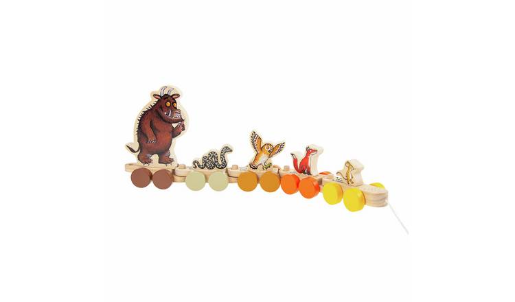 Gruffalo Wooden Pull Along Toy Character Set