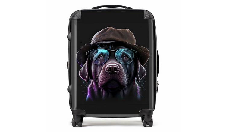Warren Reed - Designer Labrador Retriever Dog 8-Wheel Hard Suitcase - Medium
