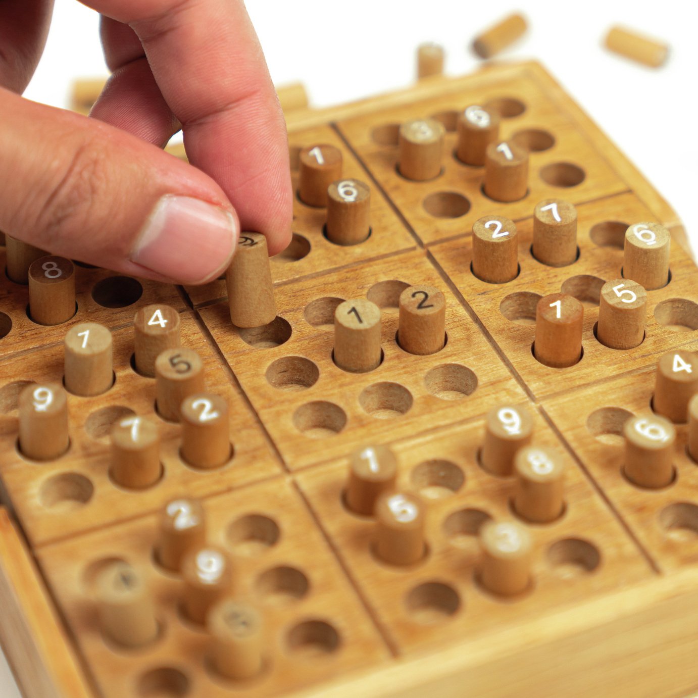 professor puzzle wooden sudoku