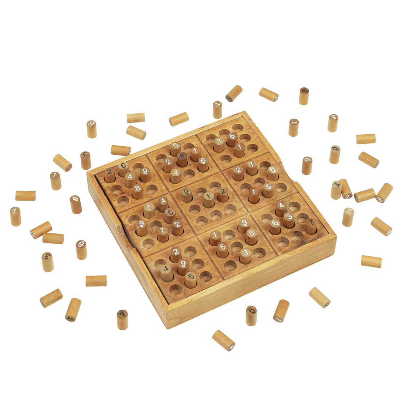 professor puzzle wooden sudoku