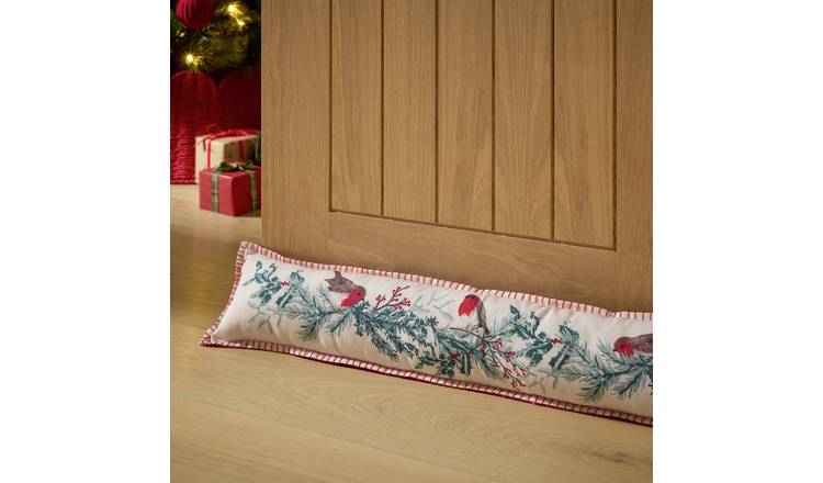 Argos Home Robin with Pine Branches Country Draught Excluder