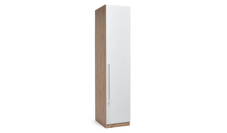 Argos white deals single wardrobe