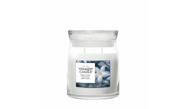 Yankee Candle Signature Medium Jar Candle - Midnight Jasmine