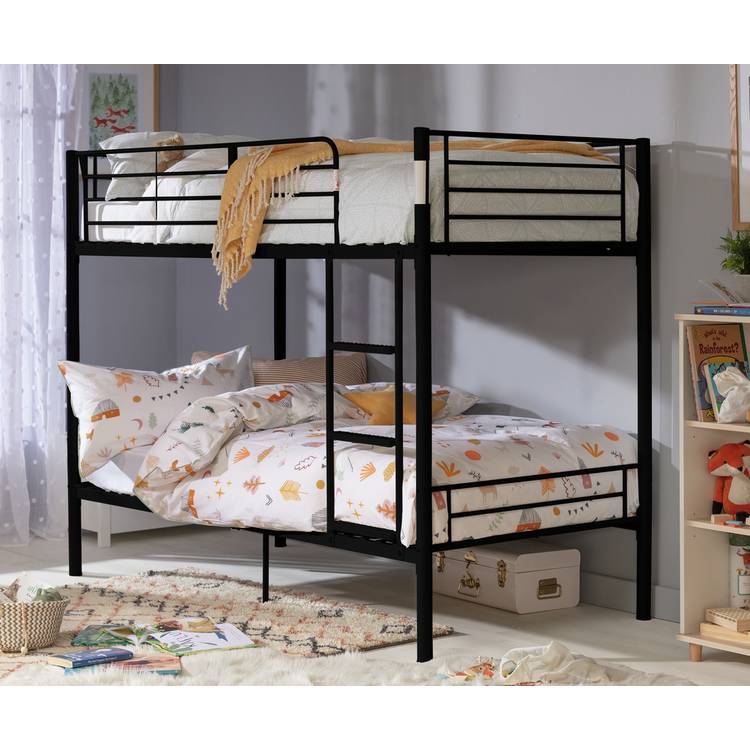 Argos Home Mason Take Home Today Metal Bunk Bed - Black 0