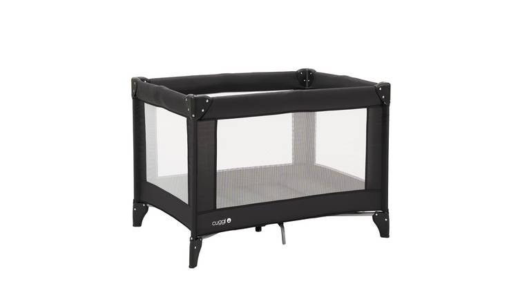Cuggl Folding Travel Cot - Black