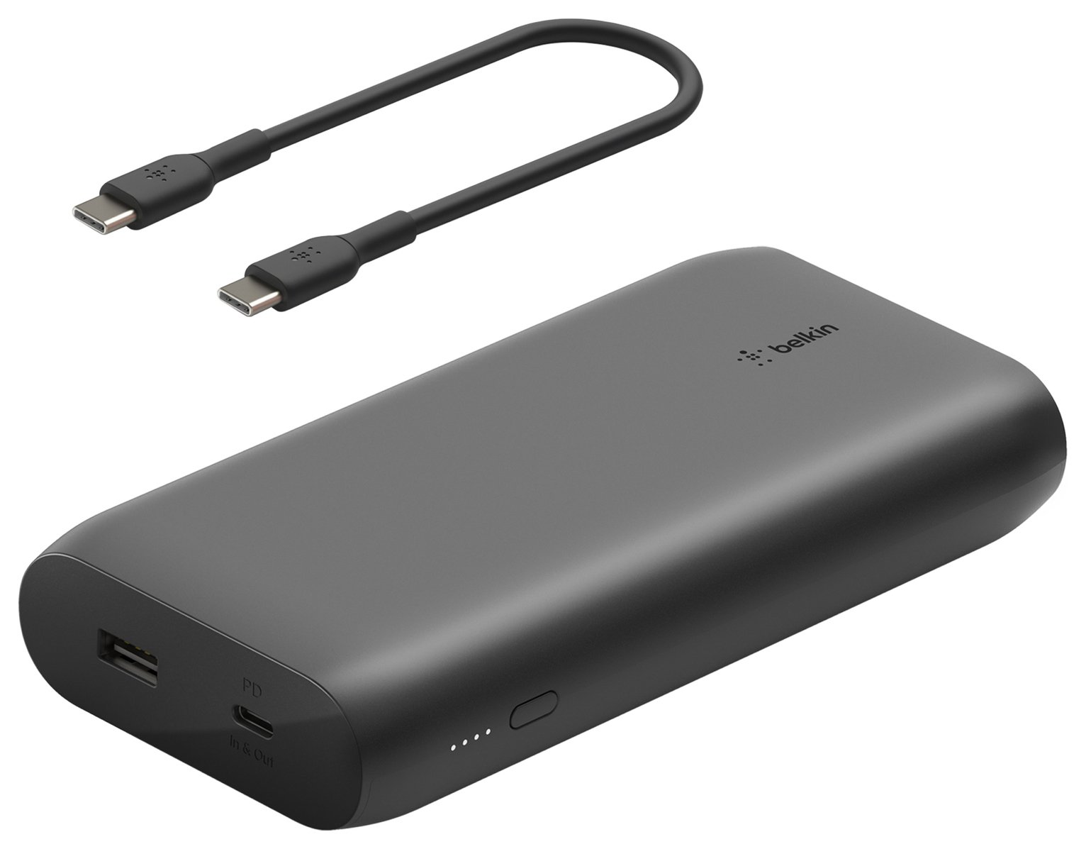 Belkin 20000mAh Power Bank with 30W Power Delivery - Black