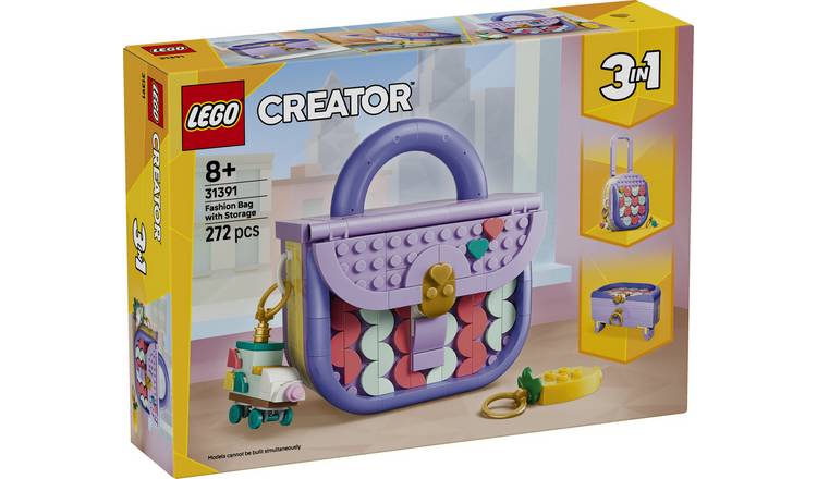 LEGO Creator 3 in 1 Art Fashion Bag with Storage Toy 31391 PREORDER