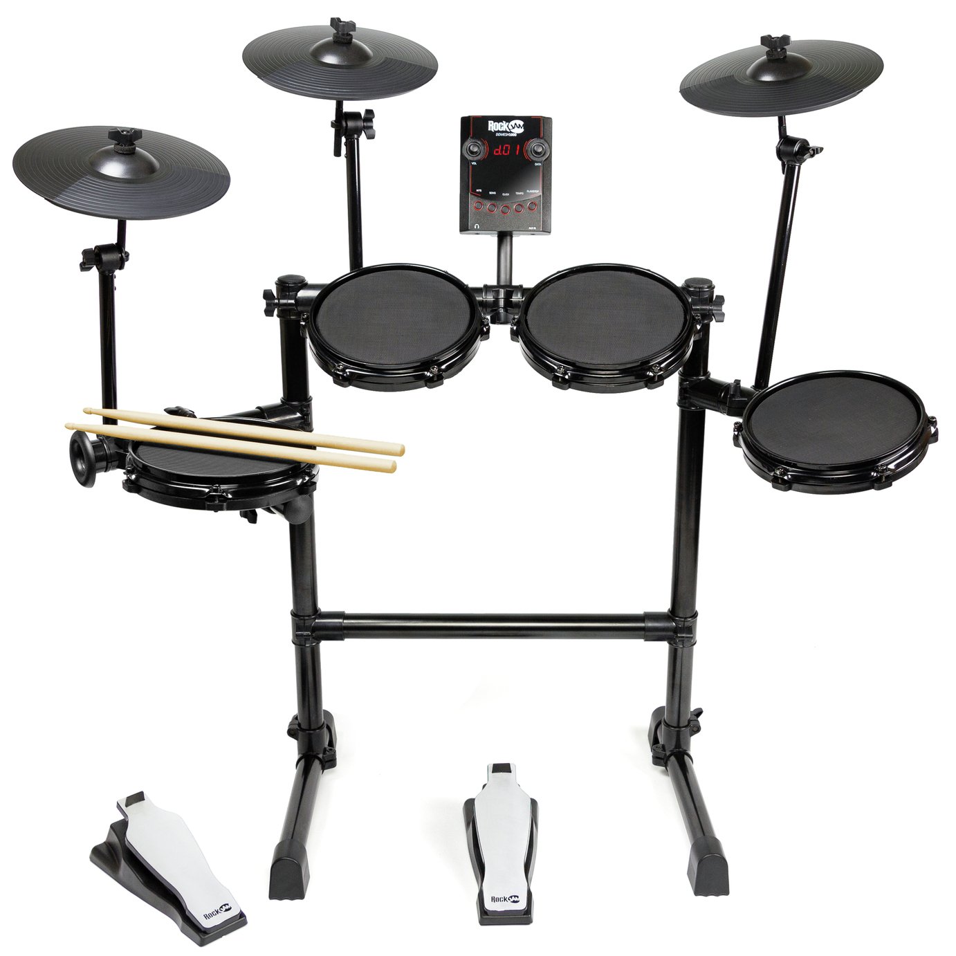 RockJam Mesh Head Digital Drum Kit with 30 Drum Kit Voices Review