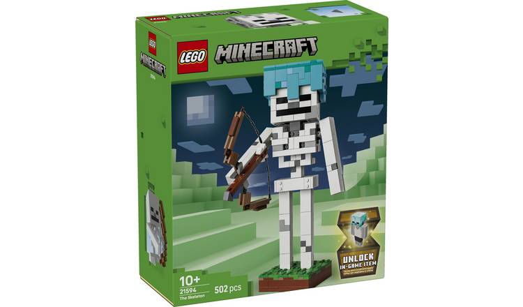 LEGO Minecraft The Skeleton Figure Toy - Gaming Decor 21594 PREORDER