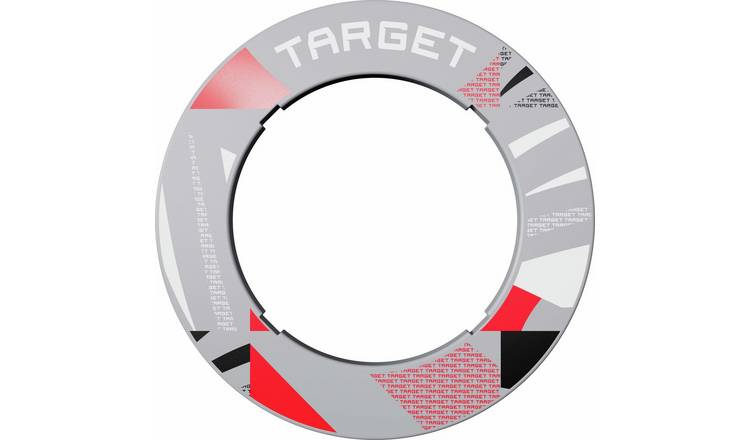 Target Grey Patterned Dartboard Surround