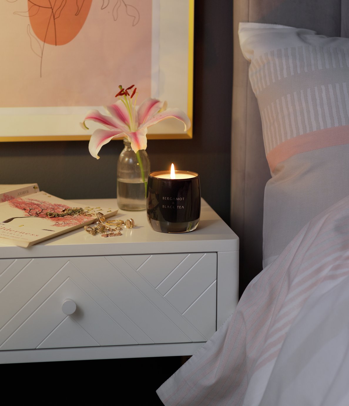 Argos Home Bergamot and Black Tea Boudoir Candle Review