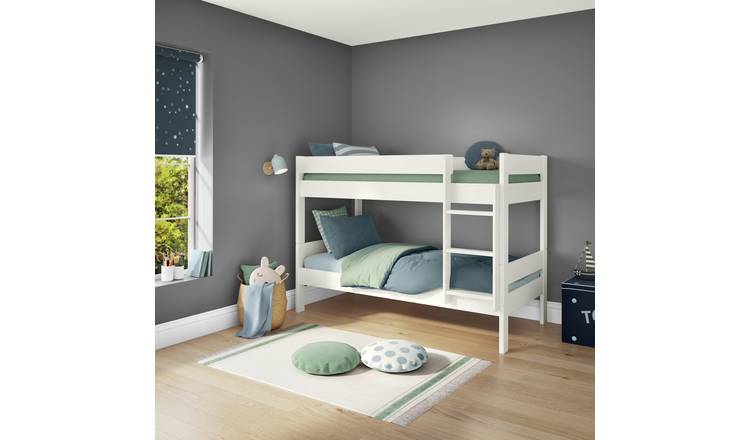 Stompa Compact Detachable Bunk Bed Frame - White