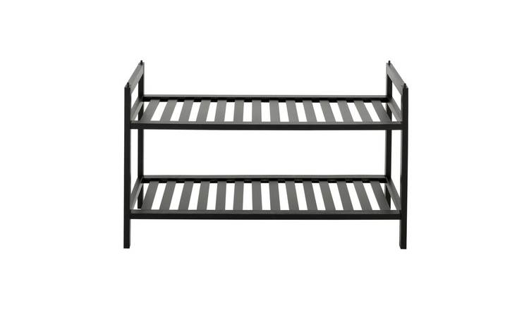 Argos 2 best sale tier shoe rack