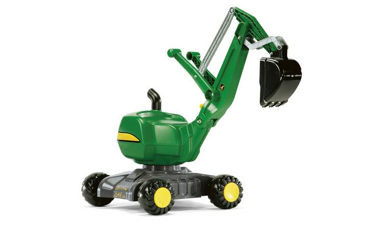 Rolly Toys John Deere Mobile 360 Degree Excavator Ride On - Multicolour