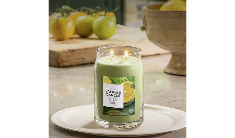 Yankee Candle Signature Large Multiwick Jar Candle - Sage & Citrus