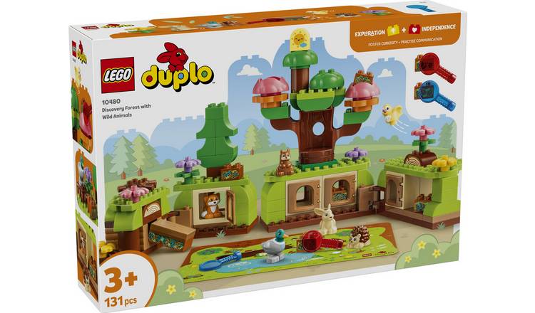 LEGO DUPLO Discovery Forest with Wild Animals Toy 10480 PREORDER