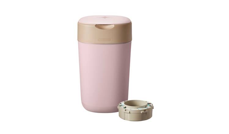 Tommee Tippee Twist & Click Nappy Bin Starter Pack - Pink