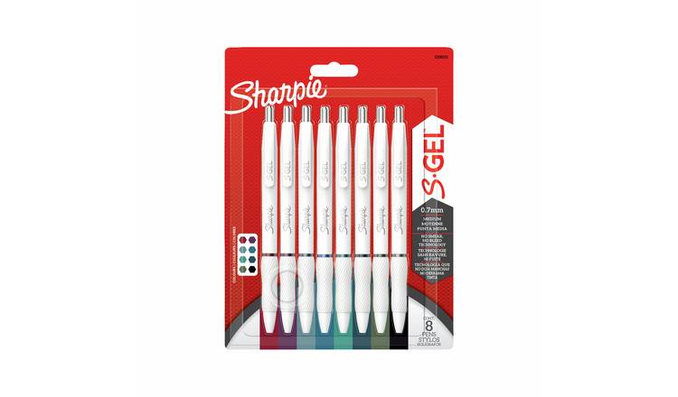 Sharpie S-Gel No smear, No Bleed Pen - Pack of 8