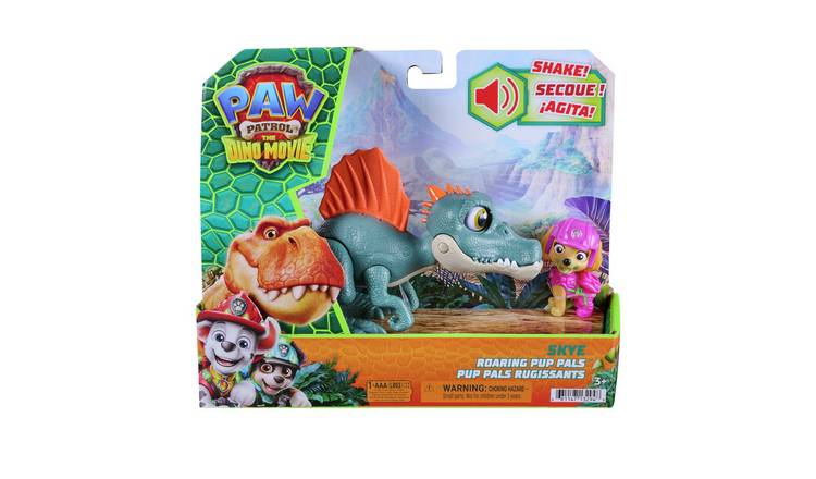 PAW Patrol: The Dino Movie Skye Roaring Pal Figure Playset