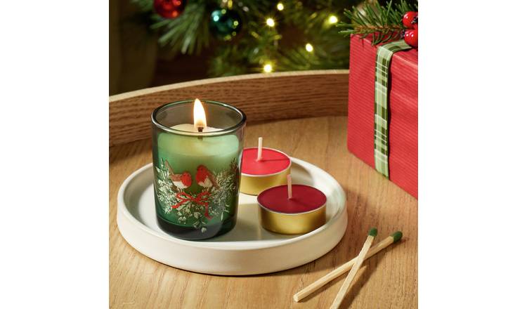 Argos Home Mini Votive Boxed Candle - Christmas Spice