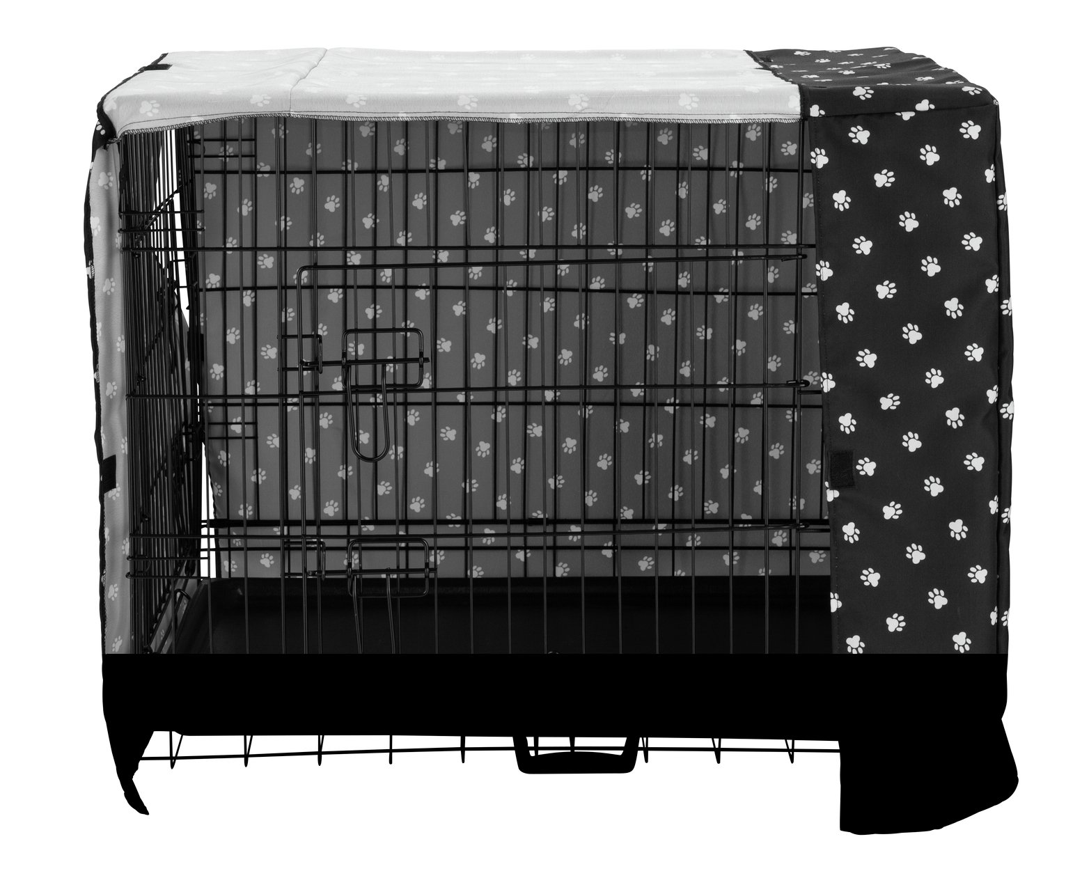 Paws Crate Cover - Medium