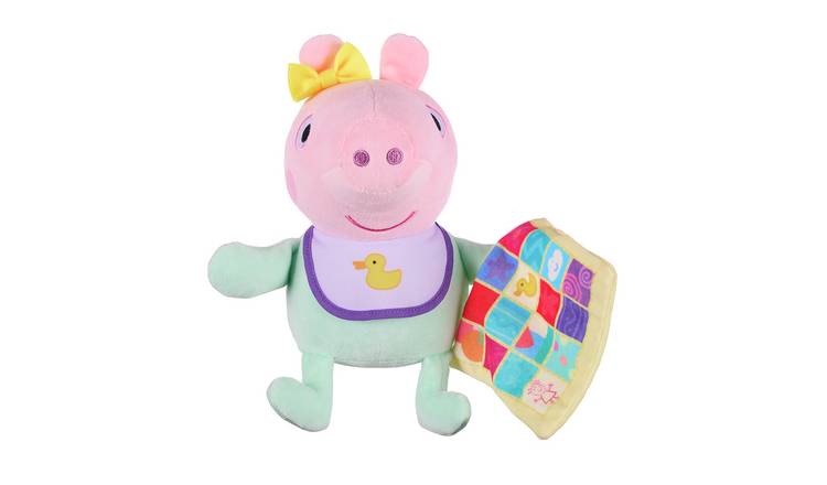 Peppa Pig Evie With Blanket Soft Toy