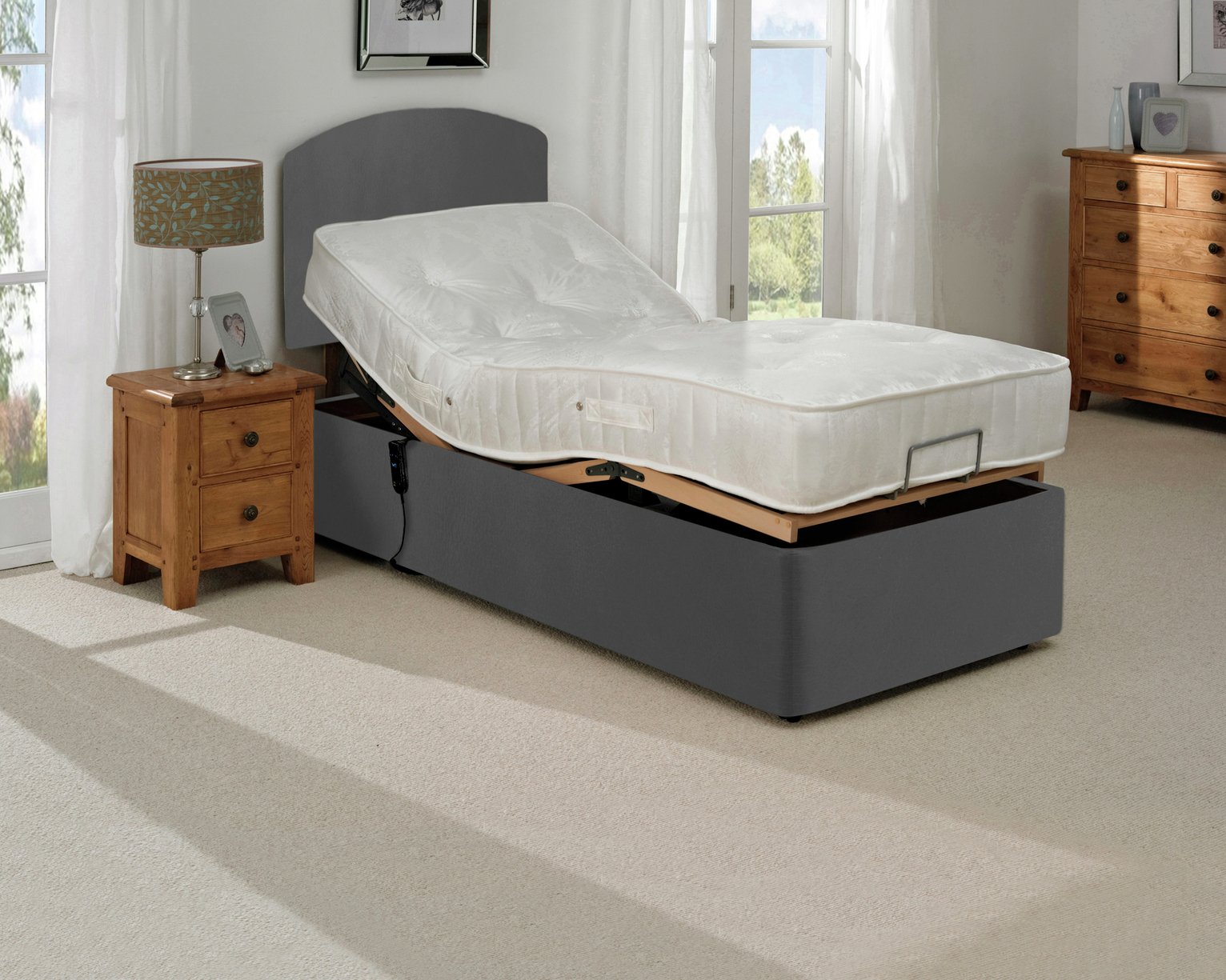 MiBed Berrington Adjustable Single Bed Frame with Guard Review