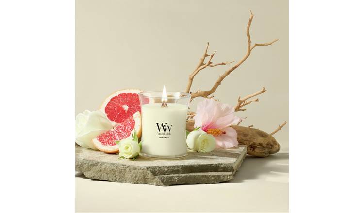 WoodWick Medium Hourglass Jar Candle - Lush Pomelo