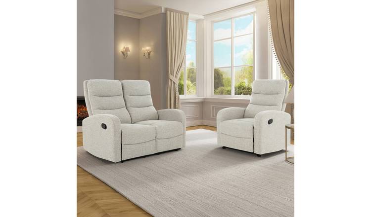 Dorel Rena Fabric Arm chair- Natural