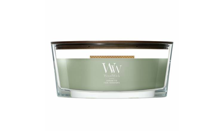 WoodWick Medium Ellipse Jar Candle - Verdant Fig
