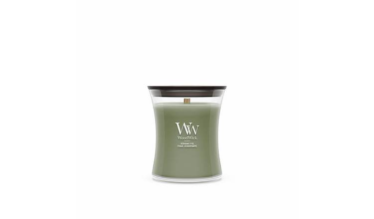 WoodWick Medium Hourglass Jar Candle - Verdant Fig