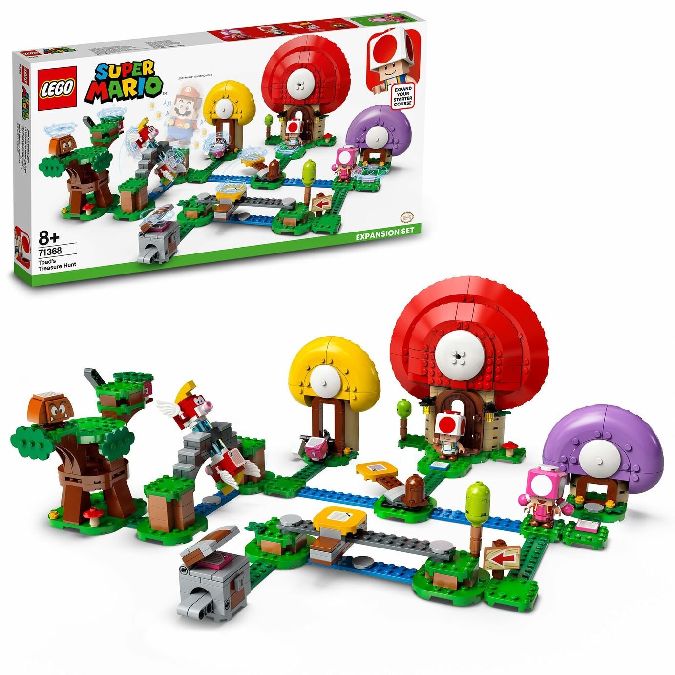 LEGO Super Mario Toad's Treasure Hunt Expansion Set 71368