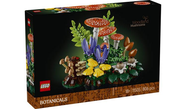 LEGO Botanicals Woodland Mushrooms Decor Set 11505 PREORDER