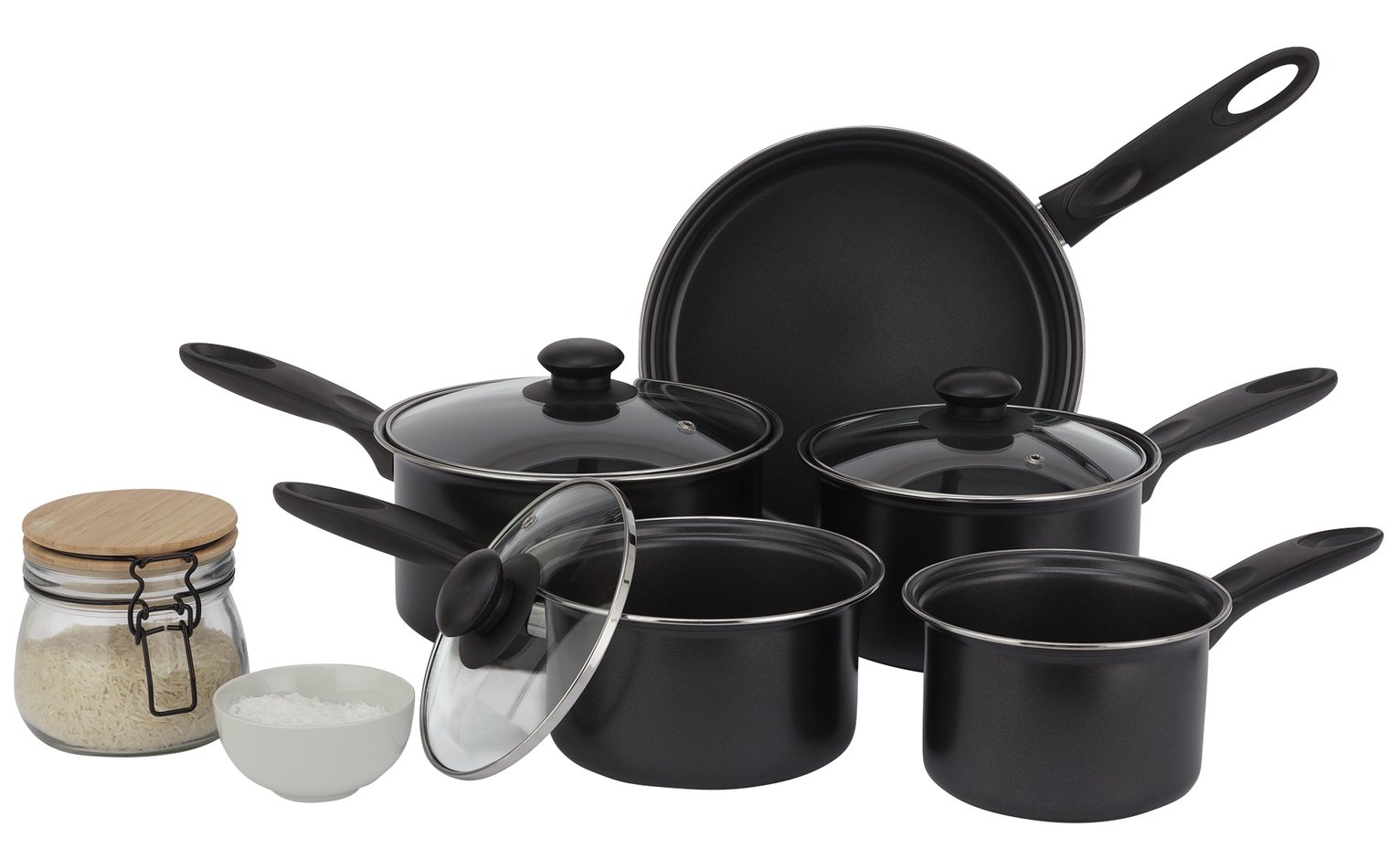 Argos Home 5 Piece Non Stick Carbon Steel Pan Set Review