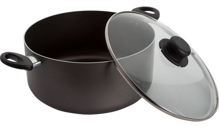 Buy Argos Home 28cm Non Stick Aluminium Stock Pot Saucepans Argos