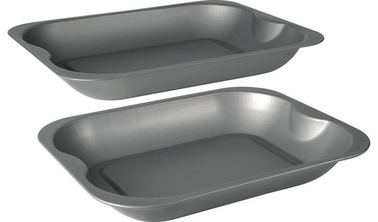 Buy Argos Home 2 Piece Non Stick Cake Tins, Bakeware