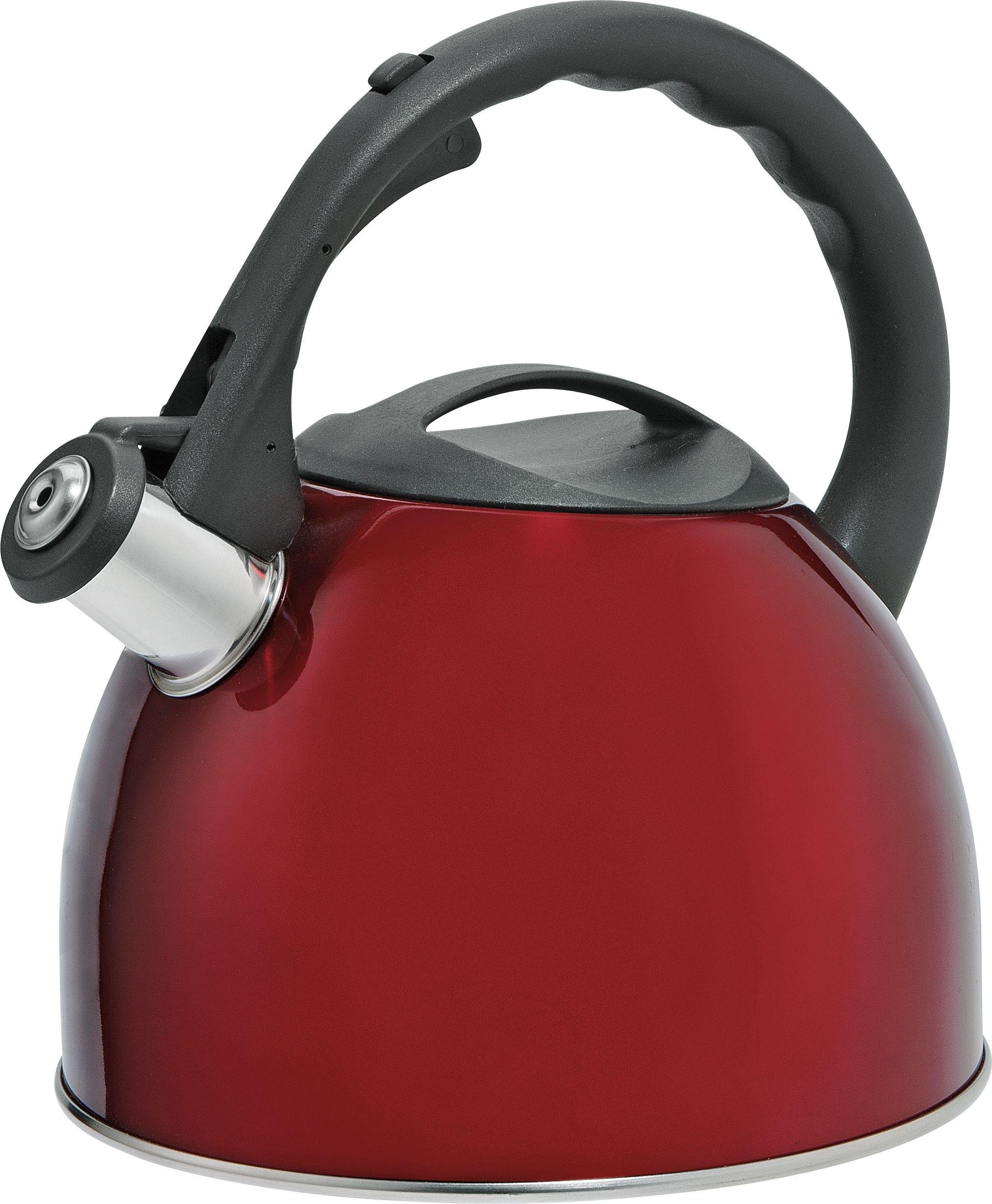 Argos Home 2 Litre Translucent Stove Top Kettle - Red